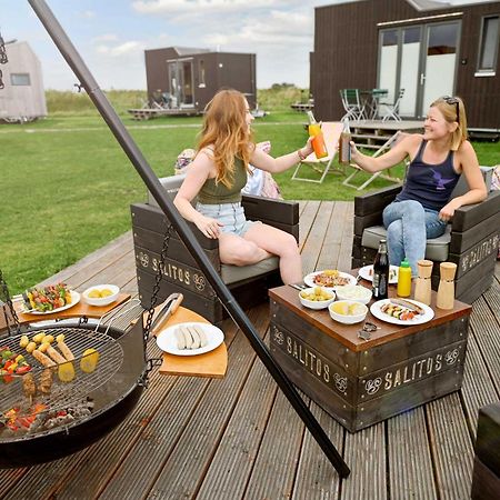 Tiny House Nature 13 Zur Kuhweide - Green Tiny Village Harlesiel Carolinensiel Bagian luar foto