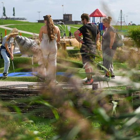 Tiny House Nature 13 Zur Kuhweide - Green Tiny Village Harlesiel Carolinensiel Bagian luar foto