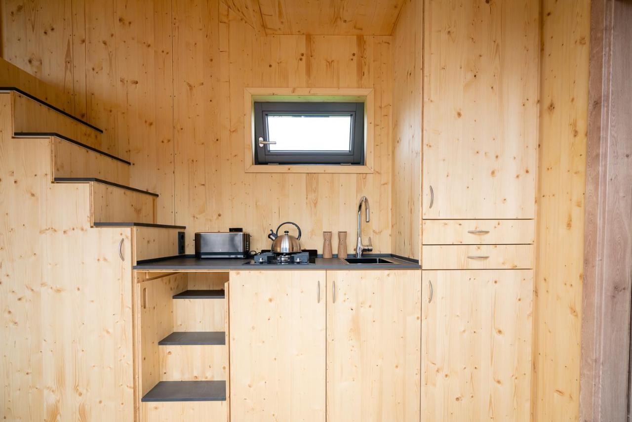 Tiny House Nature 13 Zur Kuhweide - Green Tiny Village Harlesiel Carolinensiel Bagian luar foto