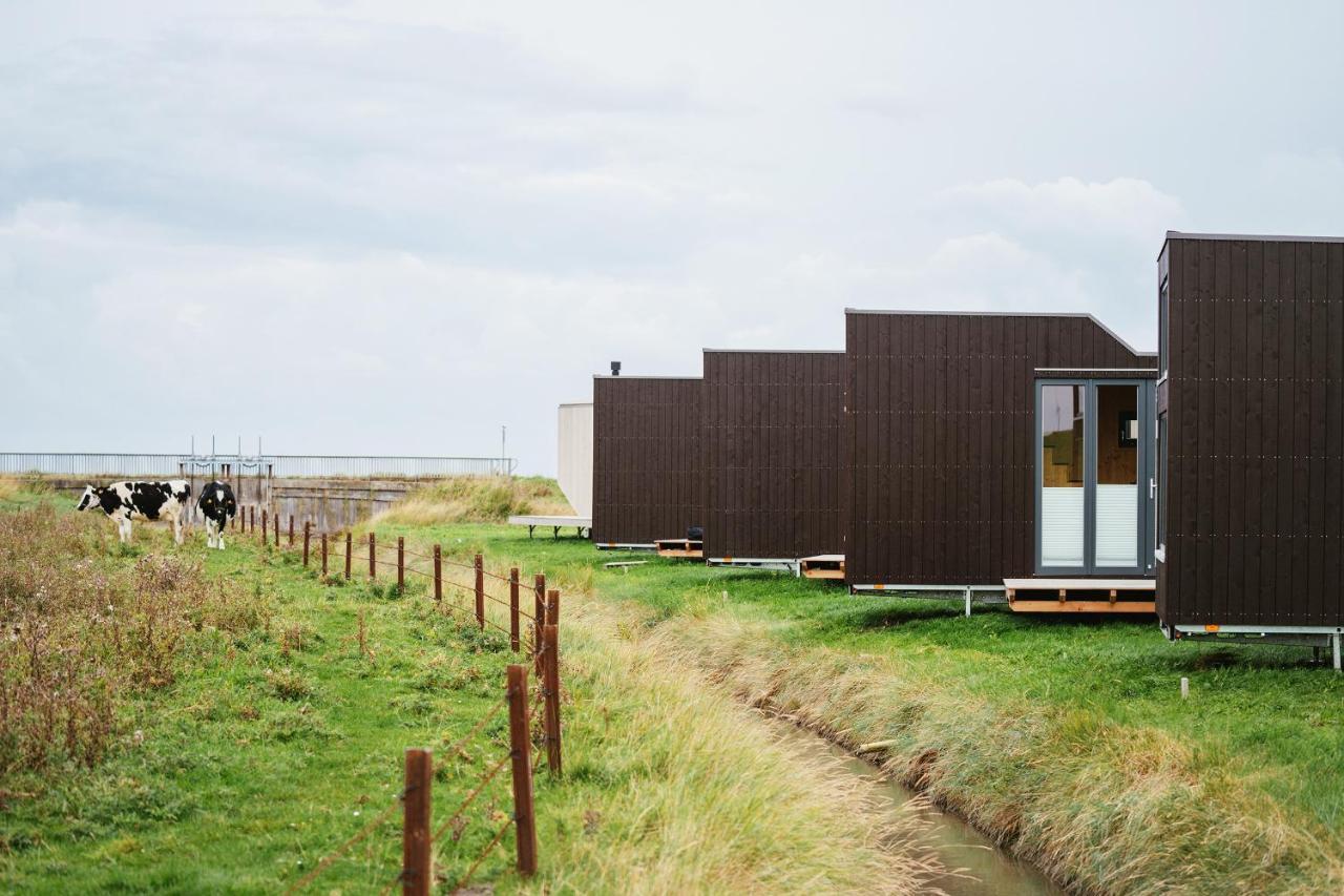 Tiny House Nature 13 Zur Kuhweide - Green Tiny Village Harlesiel Carolinensiel Bagian luar foto
